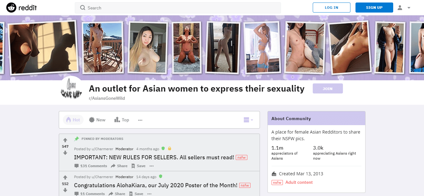 Subreddits asian porn If i