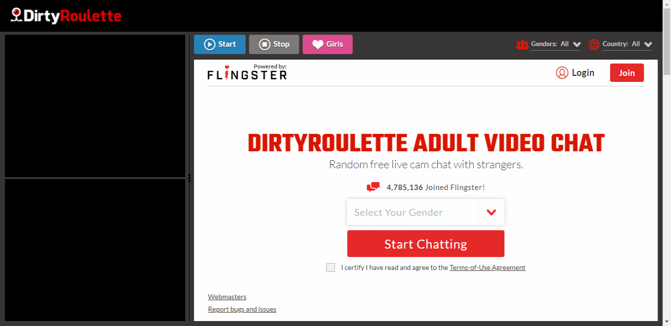free adult video chat with strangers